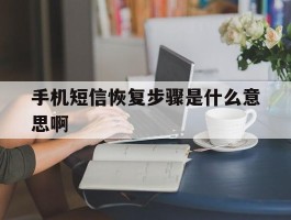 手机短信恢复步骤是什么意思啊