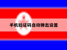 手机验证码自动弹出设置