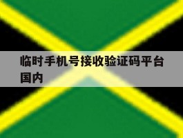 临时手机号接收验证码平台国内