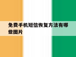 免费手机短信恢复方法有哪些图片