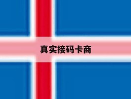 真实接码卡商