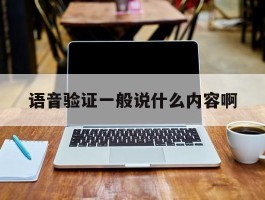 关于语音验证一般说什么内容啊的信息