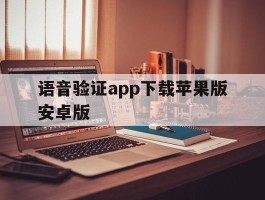 语音验证app下载苹果版安卓版