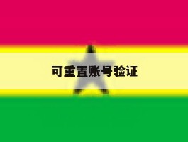 可重置账号验证