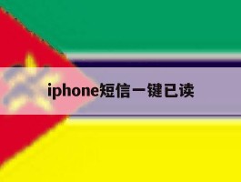 iphone短信一键已读